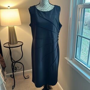 Calvin Klein gray sheath dress